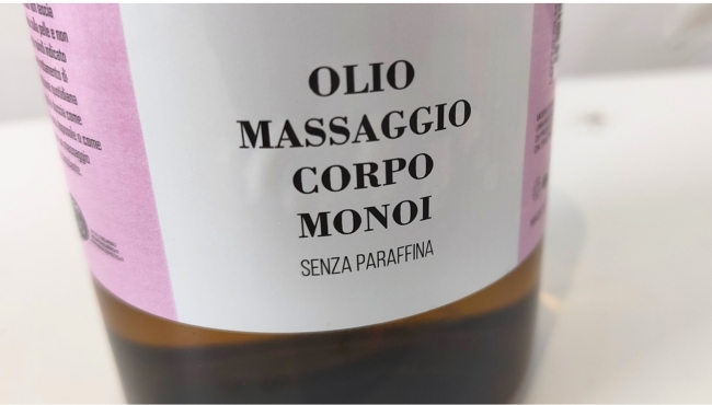 The Lux | Olio Massaggio Corpo Senza Paraffina da ilt al Monoi
